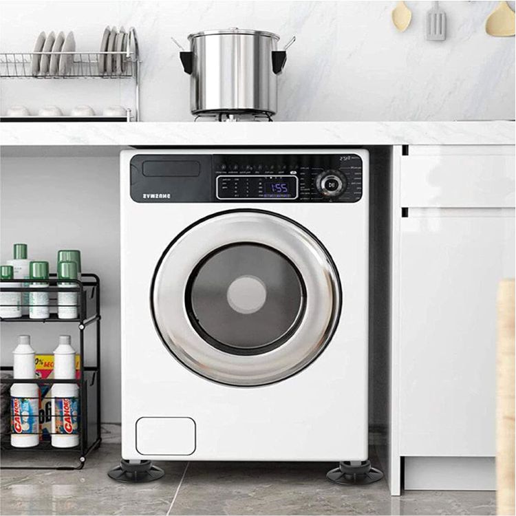 Trilling - en Lawaai Verminderende Wasmachine Pads (Set van 4 Stuks!)