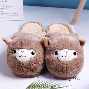 Alpaca Pantoffels