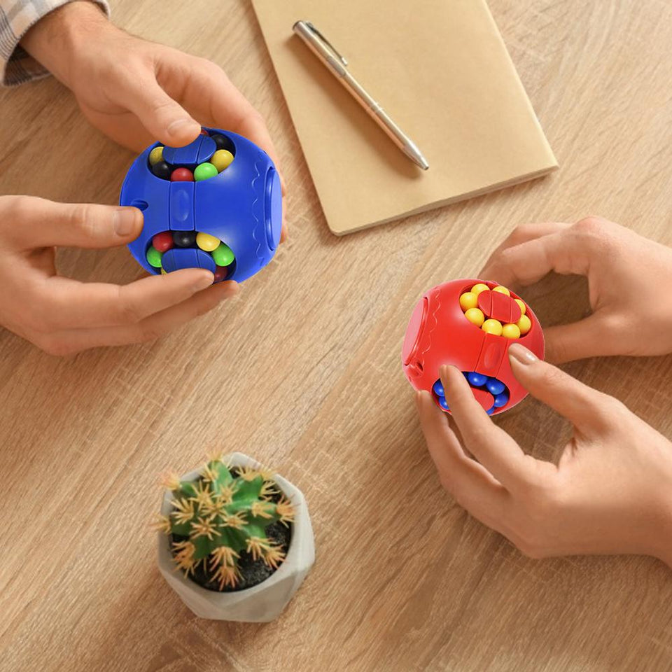 Puzzle-Spinner Ball™ - Leerzaam en Creatief Speelgoed