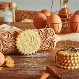 KerstKoekjes Reliëf-Roller 'Kitchen Tools Deluxe'
