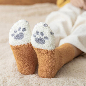 Warme 'Katten Klauw' sokken
