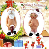 Hilarische Kerst-Decoraties - Kerstman en Kerstvrouw
