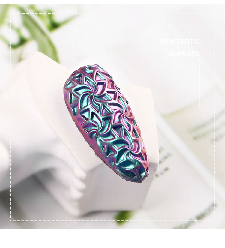 Nagel Reliëf Vellen - Een prachtig 3D patroon!