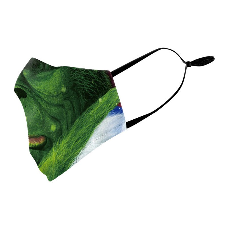 "The Grinch" Herbruikbaar Monkapje - Leuk en Origineel!