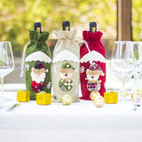 Kerst Wijnfles Houder - 'Beautiful Christmas Decorations'