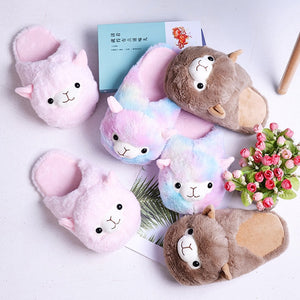 Alpaca Pantoffels