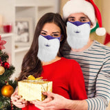 Kerstman-Baard Mondkapje - Veilig en Grappig!