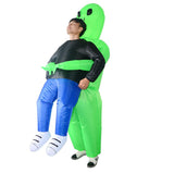 Opblaasbaar Alien Kostuum