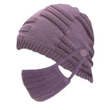 Beanie met Bijpassend Mondkapje