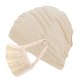 Beanie met Bijpassend Mondkapje