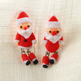 Schattige Kerstman Oorbellen