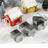 Bakvormen voor een Mini Koekhuisje! (SET VAN 3)