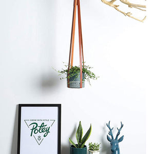Lederen Plantenhangers | Beschikbaar in twee unieke ontwerpen!