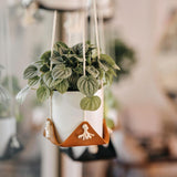 Lederen Plantenhangers | Beschikbaar in twee unieke ontwerpen!