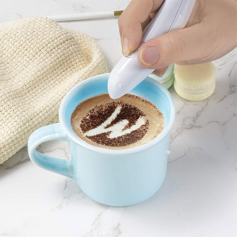 Koffie Kunst Pen "Super Barista"