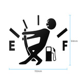 Hilarische Tankklep Sticker