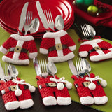 Kerst Bestekhouders - Extra Feestsfeer! (Set van 6 Stuks!)