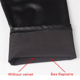 Winter legging kunstleer (hoge taille)