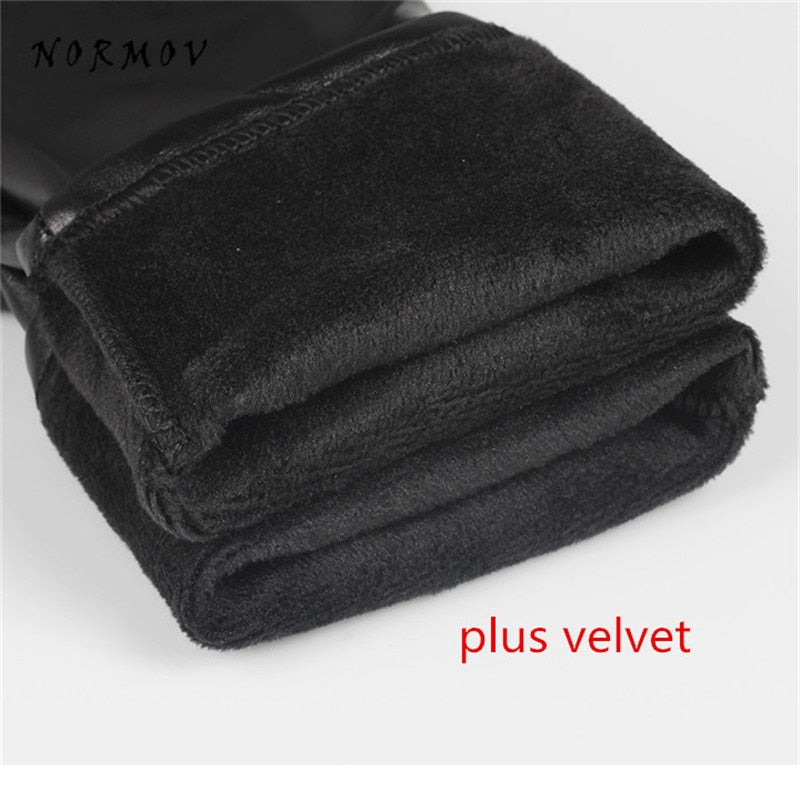 Winter legging kunstleer (hoge taille)