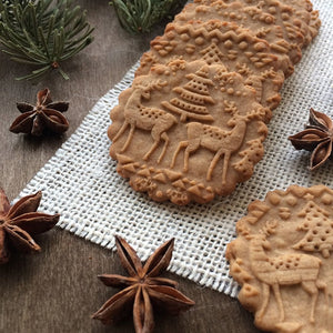 KerstKoekjes Reliëf-Roller 'Kitchen Tools Deluxe'
