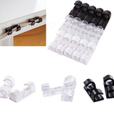 Zelfklevende kabelhouders (set 20 stuks)