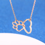 Schattige Dierenpoot Ketting - Voor de Dierenliefhebbers!