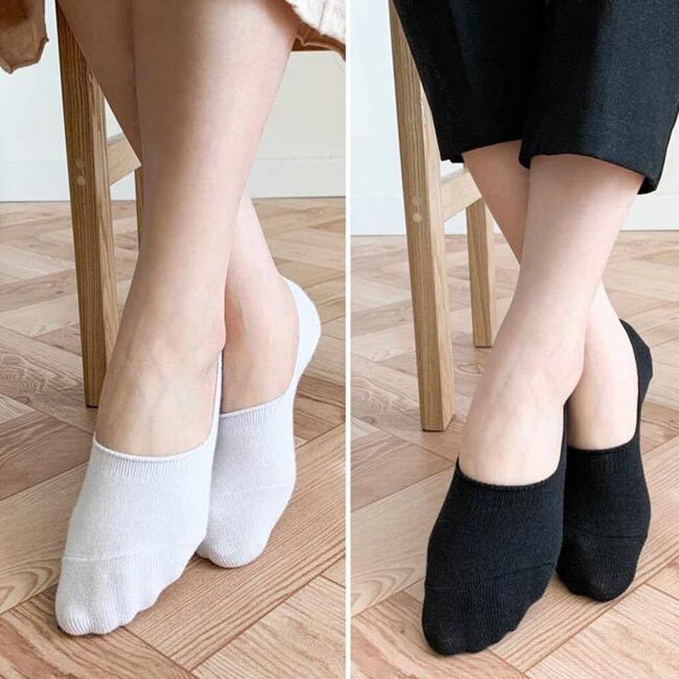 Non-Slip Lage Sokken 'Comfortable and Invisible'