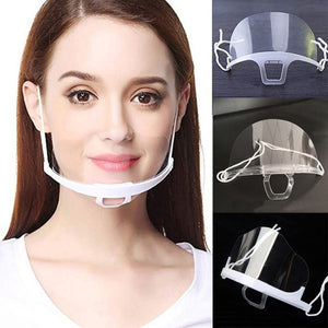 Transparant GezichtsMasker 'Always Safe™' (10 Stuks!)