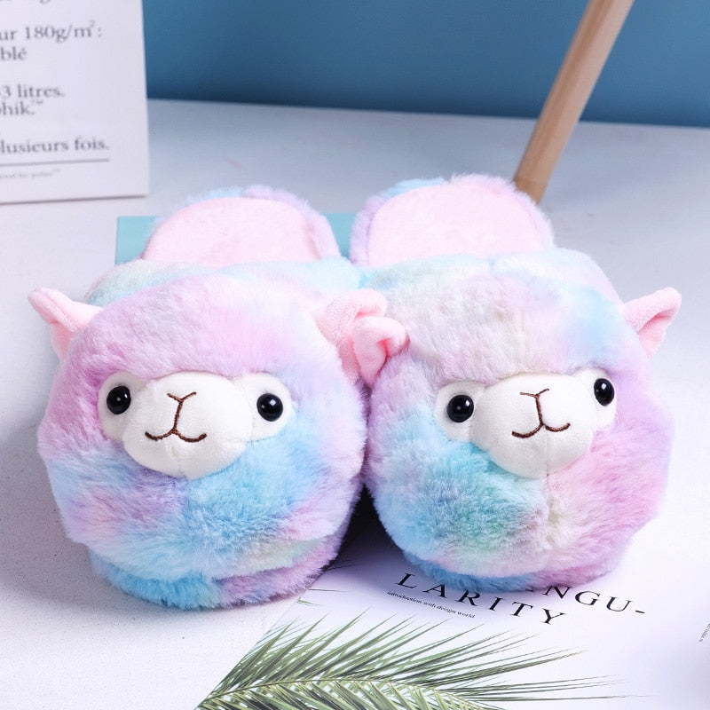 Alpaca Pantoffels