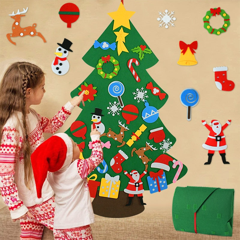 Grote Kerst Knutselboom 'Smart & Fun'