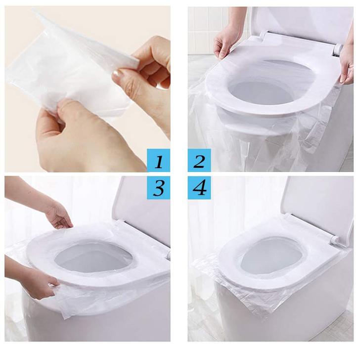 Pocket Toiletbril Hoezen (50 Stuks!!)