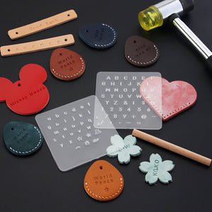 Lederbewerking: Letter Stempel | Voor een leuke persoonlijke touch!