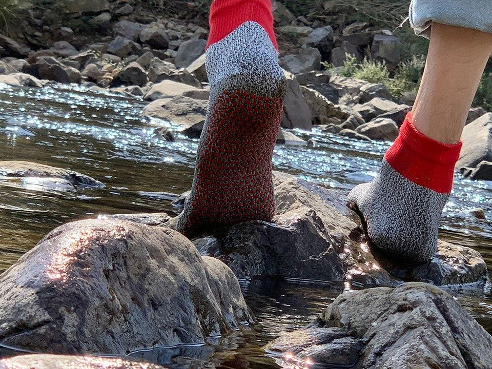 Snijd vaste strand sokken (one size fits all)