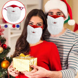 Kerstman-Baard Mondkapje - Veilig en Grappig!