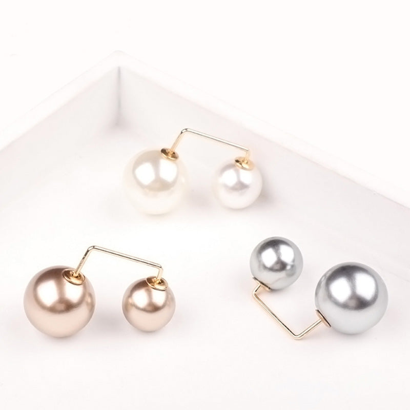 Parel Haar- en Kledingspeld 'Pearl Beauty' (3 Stuks)