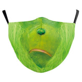 "The Grinch" Herbruikbaar Monkapje - Leuk en Origineel!