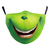"The Grinch" Herbruikbaar Monkapje - Leuk en Origineel!