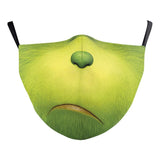 "The Grinch" Herbruikbaar Monkapje - Leuk en Origineel!