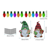 Vrolijke Reflecterende Kerst Stickers