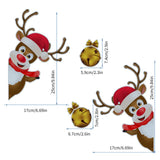 Vrolijke Reflecterende Kerst Stickers