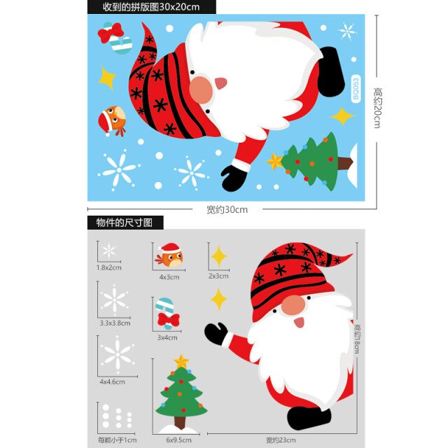 Kerst Raamstickers - Voor een Perfecte Winter!