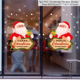 Kerst Raamstickers - Beautiful Decorations™