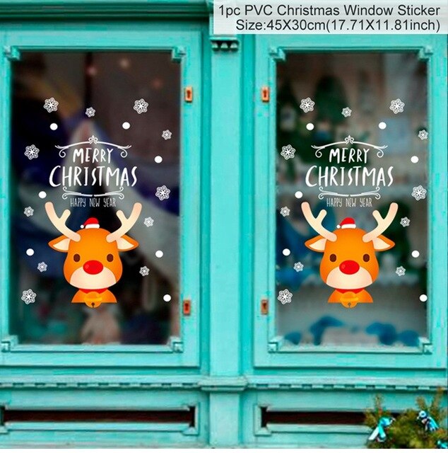 Kerst Raamstickers - Beautiful Decorations™