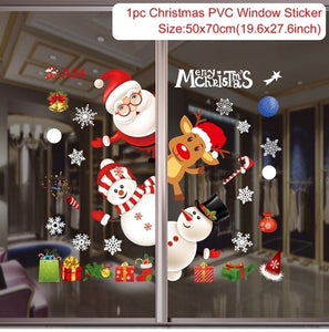 Kerst Raamstickers - Beautiful Decorations™