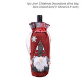 Kerst Wijnfles Houder - 'Beautiful Christmas Decorations'