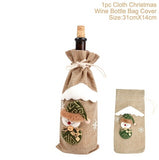 Kerst Wijnfles Houder - 'Beautiful Christmas Decorations'