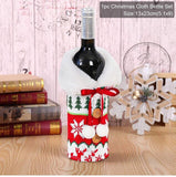 Kerst Wijnfles Houder - 'Beautiful Christmas Decorations'