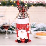 Kerst Wijnfles Houder - 'Beautiful Christmas Decorations'