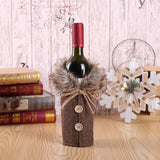 Kerst Wijnfles Houder - 'Beautiful Christmas Decorations'