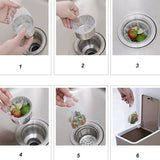 Gootsteen Filter Zakjes (100 Stuks)